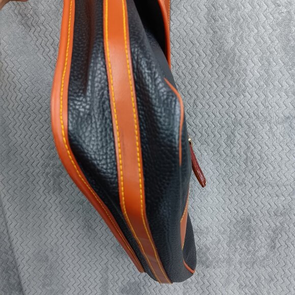 Dooney & Bourke All Weather Leather Pebbled Vintage Briefcase Messenger Bag - Picture 10 of 16